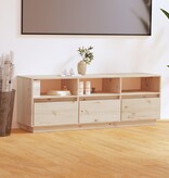 VidaXL Tv-meubel 140x37x50 cm massief grenenhout