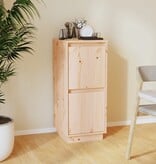 VidaXL Dressoir 31,5x34x75 cm massief grenenhout