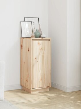VidaXL Dressoir 31,5x34x75 cm massief grenenhout