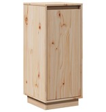 VidaXL Dressoir 31,5x34x75 cm massief grenenhout