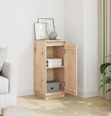 VidaXL Dressoir 31,5x34x75 cm massief grenenhout