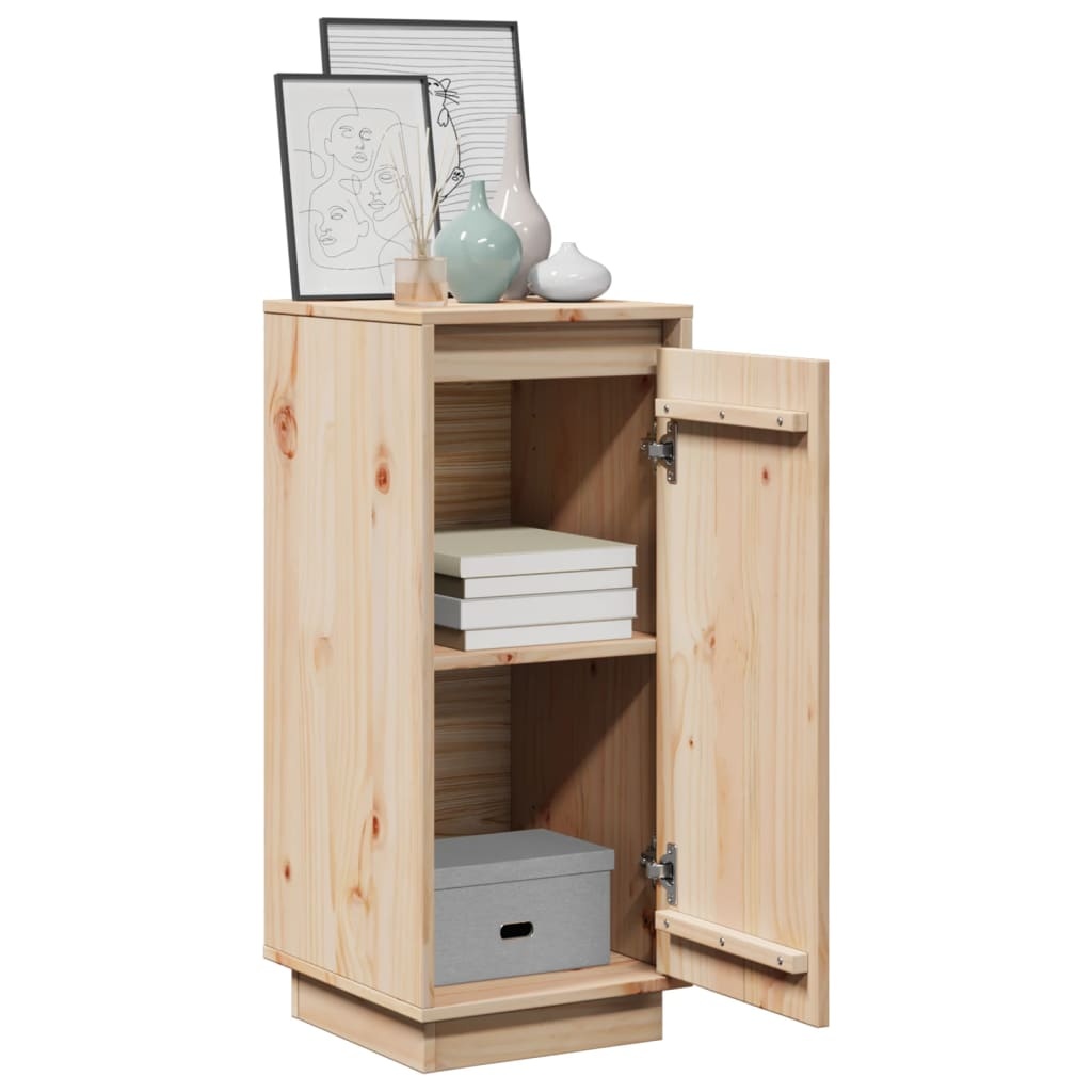 VidaXL Dressoir 31,5x34x75 cm massief grenenhout