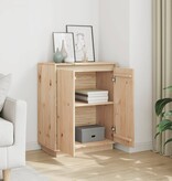 VidaXL Dressoir 60x34x75 cm massief grenenhout