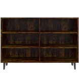 VidaXL Dressoir 103,5x35x70 cm bewerkt hout gerookt eikenkleurig