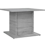 VidaXL Salontafel 55,5x55,5x40 cm spaanplaat grijs sonoma eikenkleurig