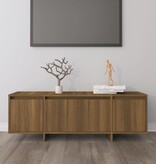 VidaXL Tv-meubel 120x30x40,5 cm bewerkt hout bruin eikenkleur