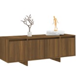 VidaXL Tv-meubel 120x30x40,5 cm bewerkt hout bruin eikenkleur
