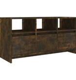 VidaXL Tv-meubel 102x37,5x52,5 cm bewerkt hout gerookt eikenkleurig