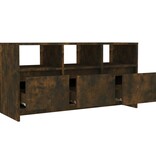 VidaXL Tv-meubel 102x37,5x52,5 cm bewerkt hout gerookt eikenkleurig