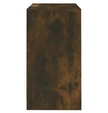 VidaXL Dressoir 70x41x75 cm bewerkt hout gerookt eikenkleurig