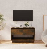 VidaXL Tv-meubel 70x41x44 cm bewerkt hout gerookt eikenkleurig