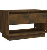 VidaXL Tv-meubel 70x41x44 cm bewerkt hout gerookt eikenkleurig
