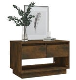 VidaXL Tv-meubel 70x41x44 cm bewerkt hout gerookt eikenkleurig