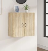 VidaXL Hangkast 60x31x60 cm bewerkt hout sonoma eikenkleurig
