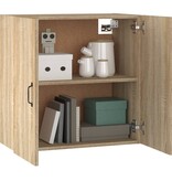 VidaXL Hangkast 60x31x60 cm bewerkt hout sonoma eikenkleurig