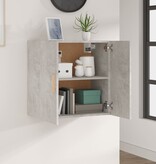 VidaXL Wandkast 60x30x60 cm bewerkt hout betongrijs