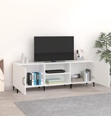 VidaXL Tv-meubel 150x30x50 cm bewerkt hout wit