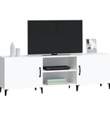VidaXL Tv-meubel 150x30x50 cm bewerkt hout wit