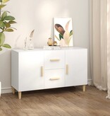 VidaXL Dressoir 100x36x60 cm bewerkt hout wit