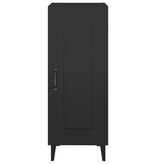 VidaXL Dressoir 34,5x34x90 cm bewerkt hout zwart