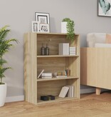 VidaXL Hangkast 69,5x32,5x90 cm sonoma eikenkleurig