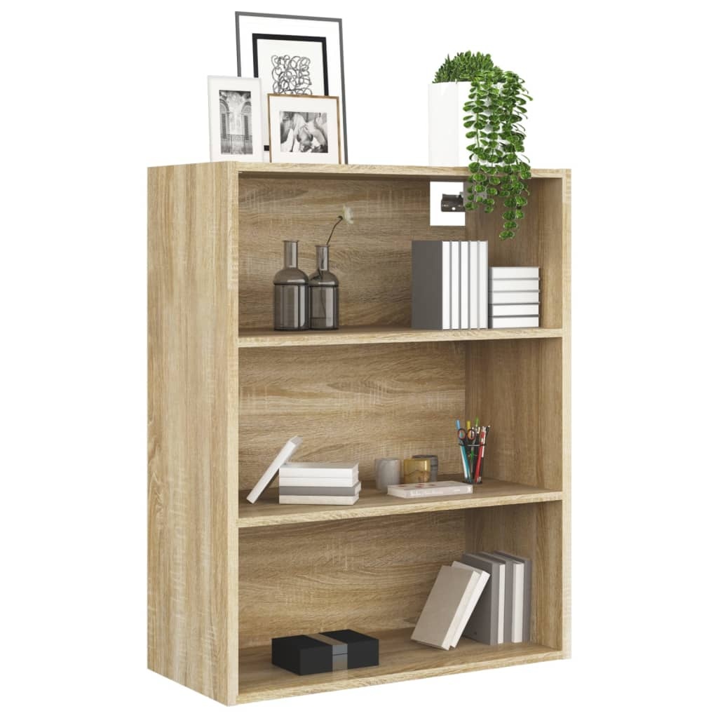 VidaXL Hangkast 69,5x32,5x90 cm sonoma eikenkleurig