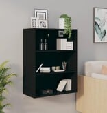 VidaXL Hangkast 69,5x32,5x90 cm zwart