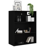 VidaXL Hangkast 69,5x32,5x90 cm zwart