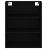 VidaXL Hangkast 69,5x32,5x90 cm zwart