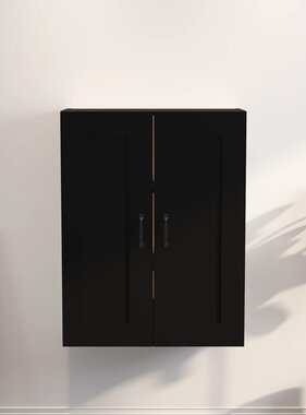 VidaXL Hangkast 69,5x32,5x90 cm zwart