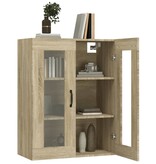 VidaXL Hangkast 69,5x34x90 cm sonoma eikenkleurig