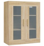 VidaXL Hangkast 69,5x34x90 cm sonoma eikenkleurig