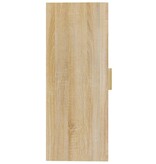 VidaXL Hangkast 69,5x34x90 cm sonoma eikenkleurig