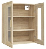 VidaXL Hangkast 69,5x34x90 cm sonoma eikenkleurig