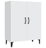 VidaXL Dressoir 70x34x90 cm bewerkt hout wit