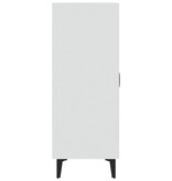 VidaXL Dressoir 70x34x90 cm bewerkt hout wit