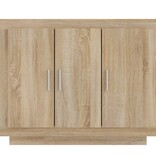 VidaXL Dressoir 92x35x75 cm bewerkt hout sonoma eikenkleurig
