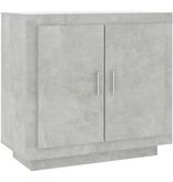 VidaXL Dressoir 80x40x75 cm bewerkt hout betongrijs