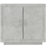 VidaXL Dressoir 80x40x75 cm bewerkt hout betongrijs