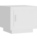 VidaXL Salontafel 51x50x45 cm bewerkt hout wit