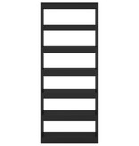 VidaXL Boekenkast/kamerscherm 80x30x198 cm bewerkt hout zwart