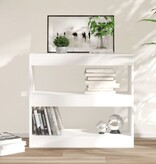 VidaXL Boekenkast/kamerscherm 80x30x72 cm wit