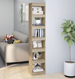VidaXL Boekenkast/kamerscherm 40x30x198 cm sonoma eikenkleurig