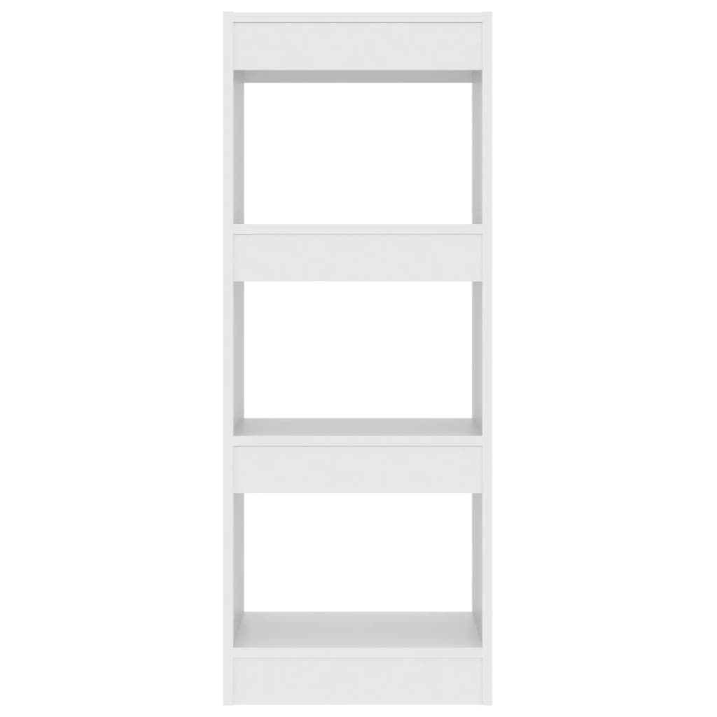 VidaXL Boekenkast/kamerscherm 40x30x103 cm bewerkt hout wit