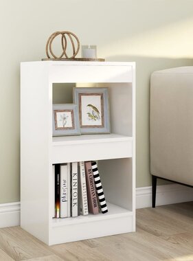 VidaXL Boekenkast/kamerscherm 40x30x72 cm wit