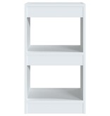 VidaXL Boekenkast/kamerscherm 40x30x72 cm wit