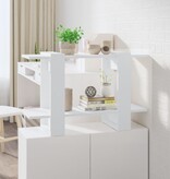 VidaXL Boekenkast/kamerscherm 80x30x51 cm wit