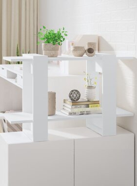 VidaXL Boekenkast/kamerscherm 80x30x51 cm wit