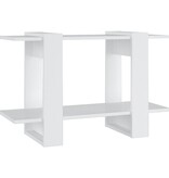 VidaXL Boekenkast/kamerscherm 80x30x51 cm wit