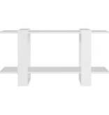 VidaXL Boekenkast 100x30x51 cm bewerkt hout wit